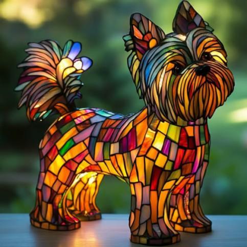 Brilliance Yorkshire Terrier Lamp