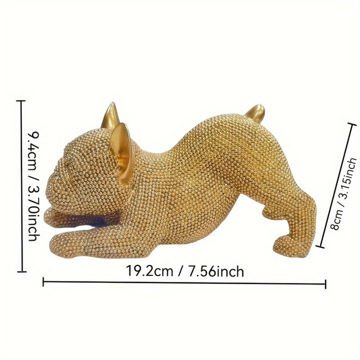 French Bulldog Elegant Sculpture