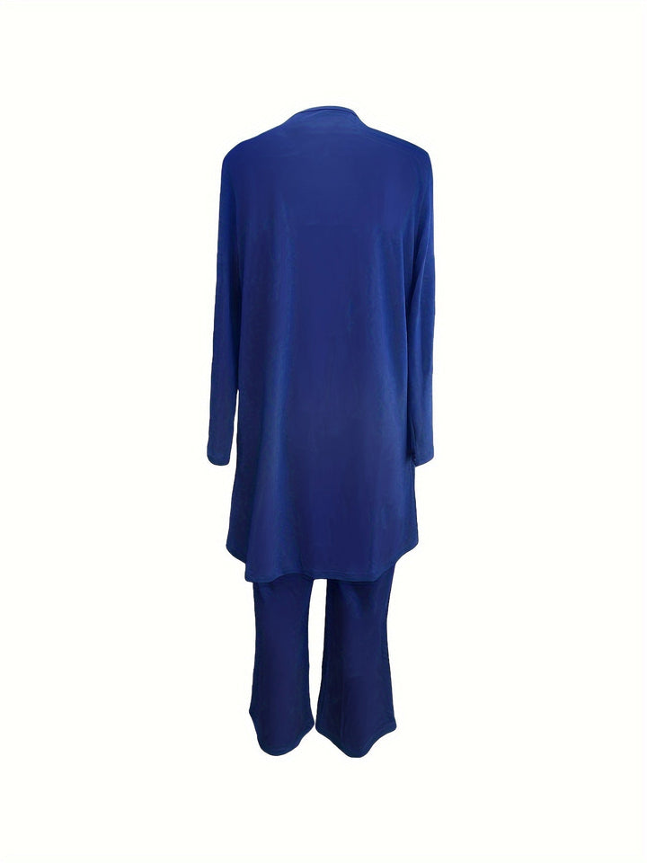 Eveline™ - Chic Effen Driedelig Set