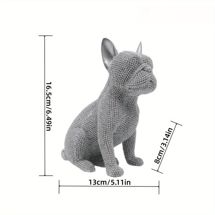 Brave French Bulldog Sculpture