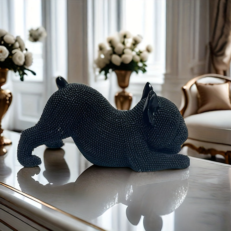French Bulldog Elegant Sculpture
