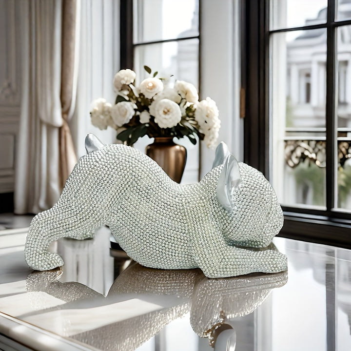French Bulldog Elegant Sculpture