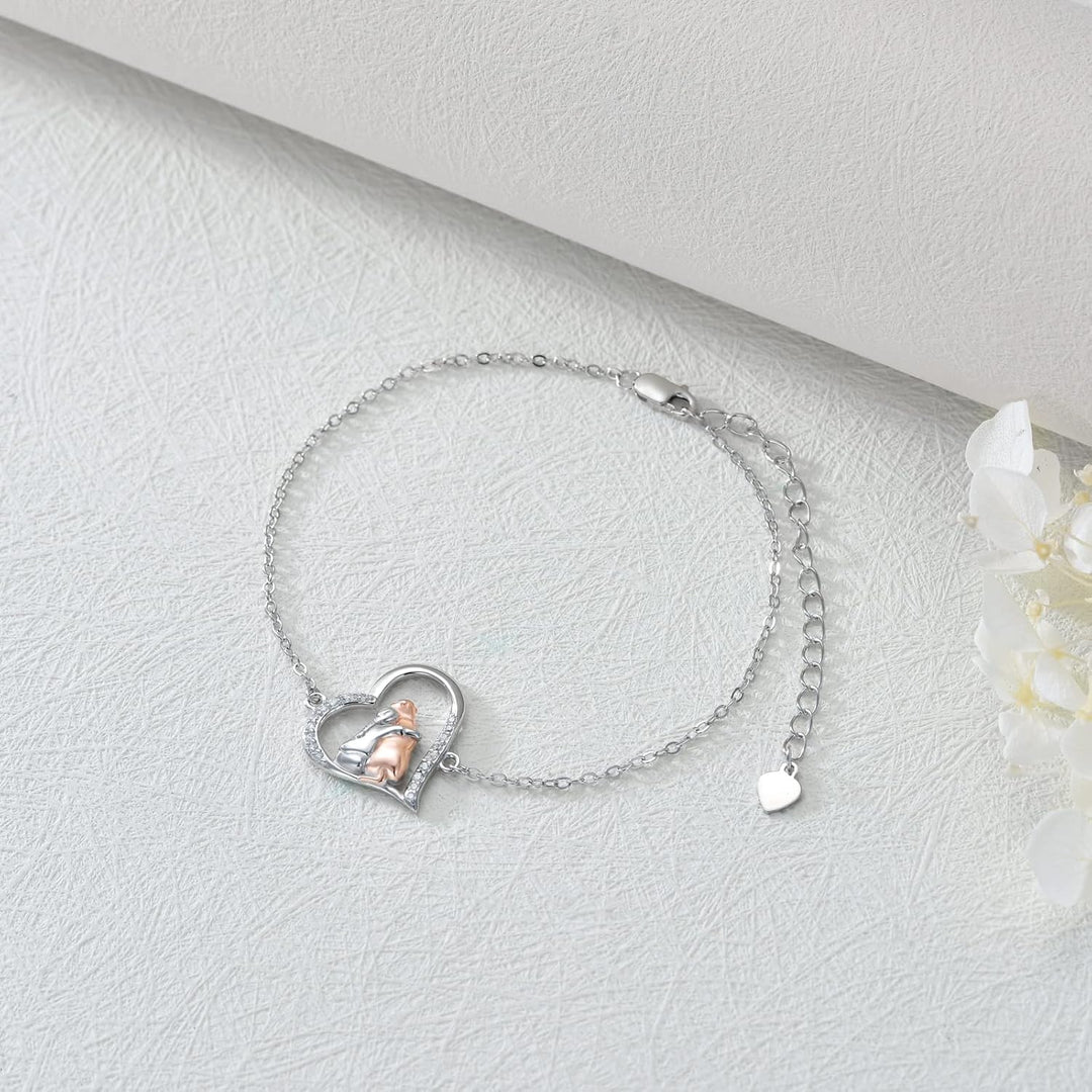 Dog Bracelet – Delicate Animal Bracelet for Dog Lovers