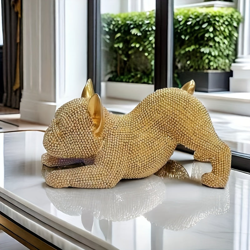 French Bulldog Elegant Sculpture