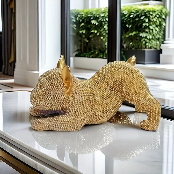 French Bulldog Elegant Sculpture