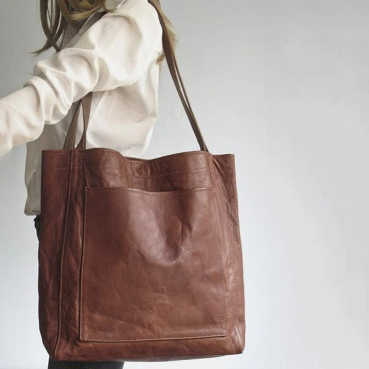 MARTA | ELEGANTE LEDEREN SHOPPER