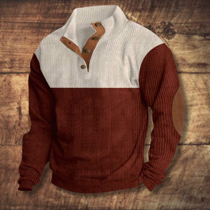 Arthur - Corduroy trui met knopen