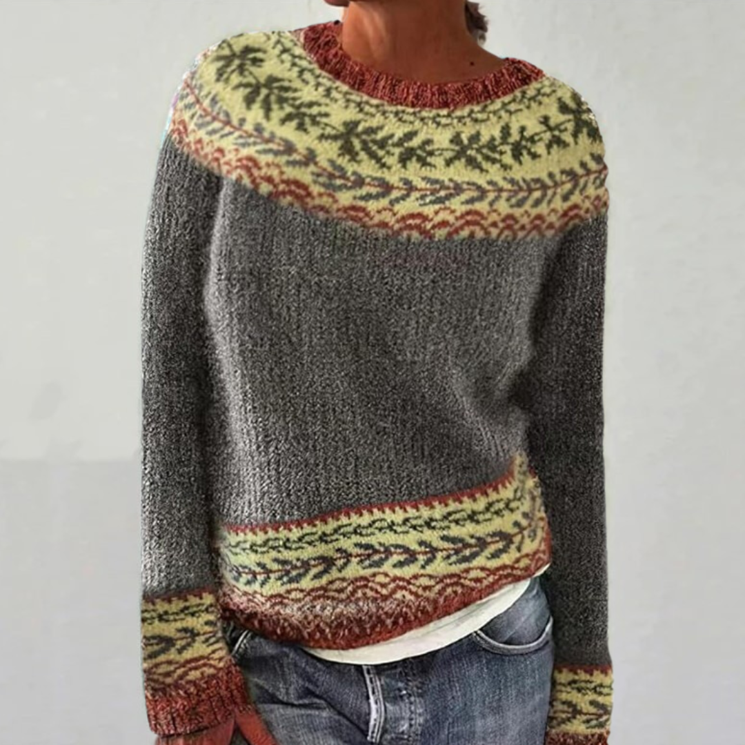 SILVIA™ | Retro-Pullover