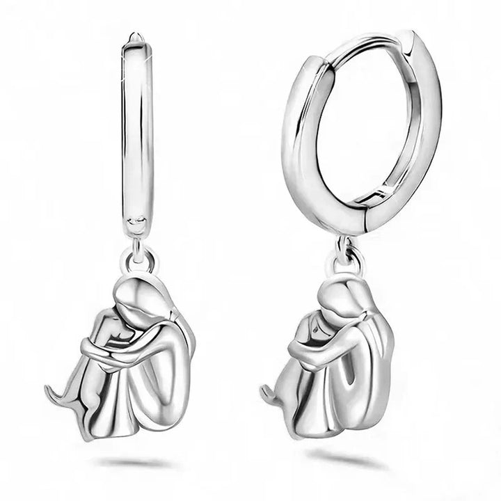 Alice Design | Dog Embrace Earrings