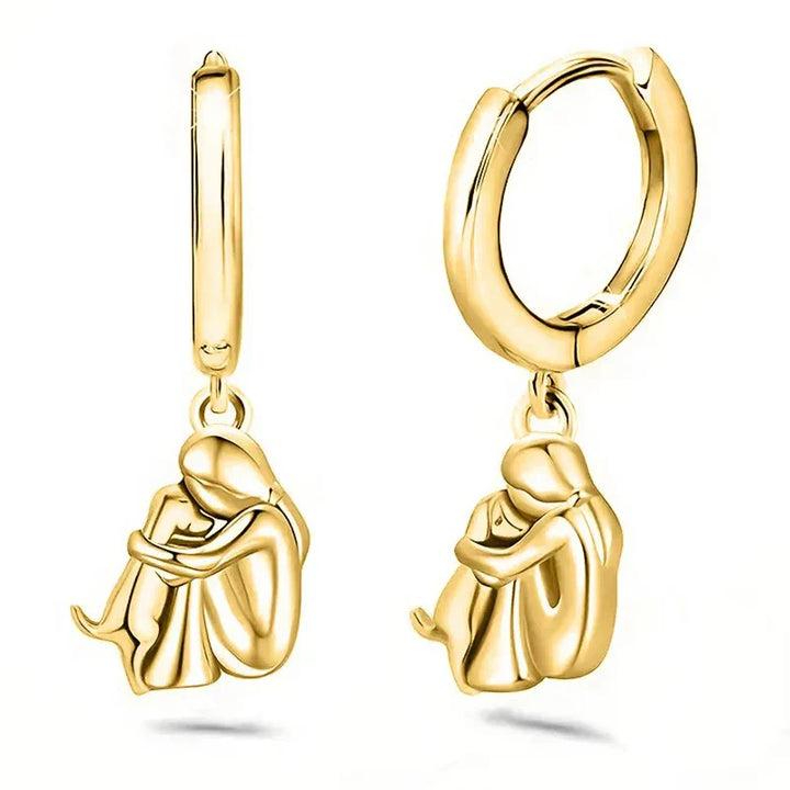 Alice Design | Dog Embrace Earrings