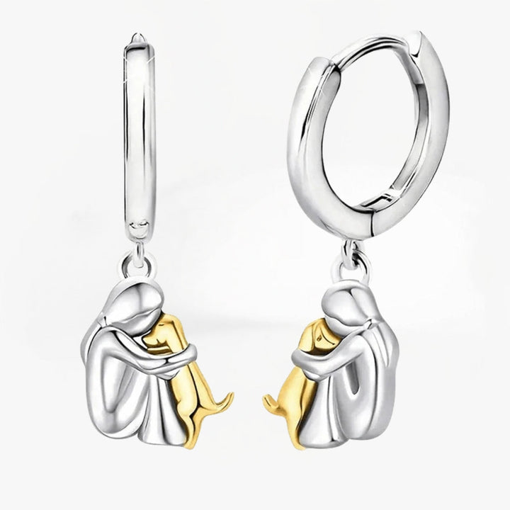 Alice Design | Dog Embrace Earrings