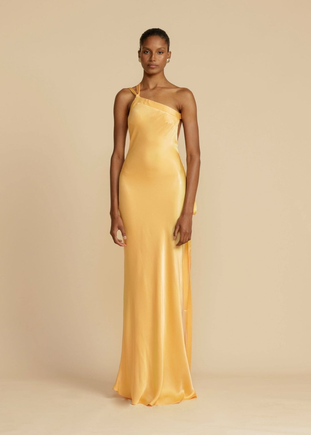 Sophia™ | Zijde Maxi-jurk met Elegante Bandjes