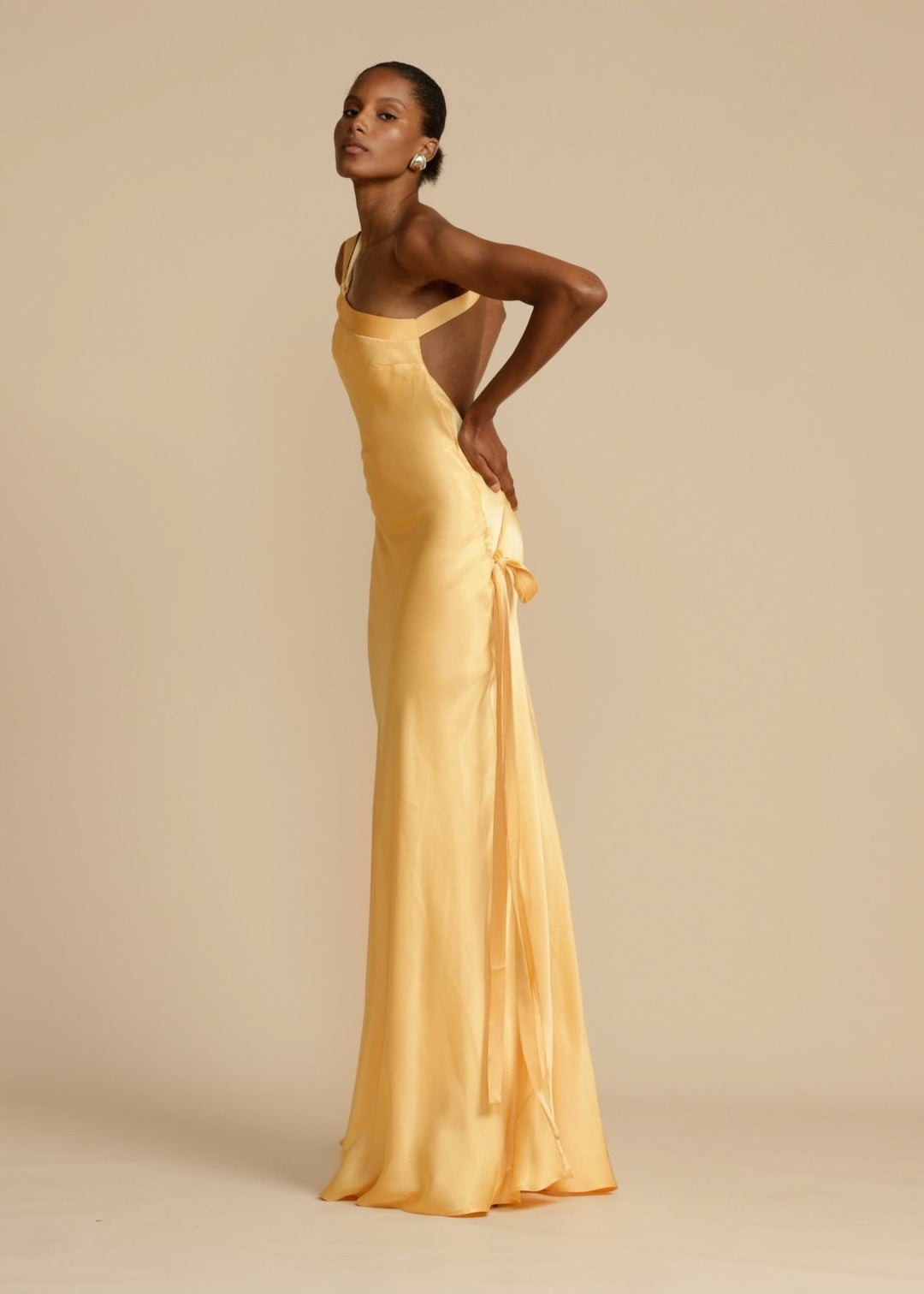 Sophia™ | Zijde Maxi-jurk met Elegante Bandjes