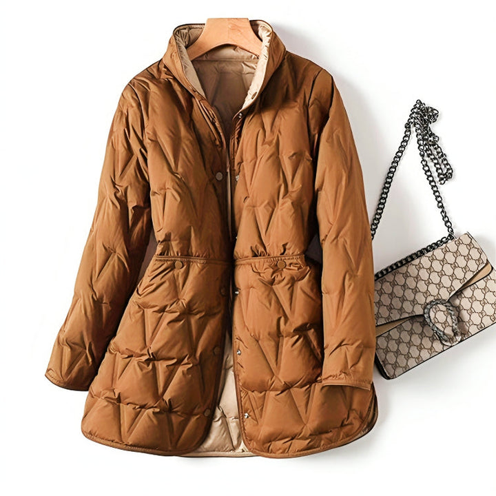 Justine™ | Modieuze Warme Jas
